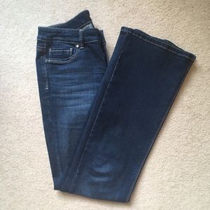 WHBM Contour Flare Leg Jeans